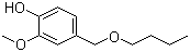structure of CAS# 82654-98-6, Vanillyl butyl ether