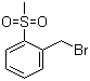 structure of CAS# 82657-74-7, 2-(Methylsulfonyl)benzyl bromide