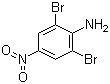 structure of CAS# 827-94-1, 2,6-Dibromo-4-nitroaniline