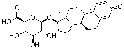 CAS # 827019-65-8, (17beta)-3-Oxoandrosta-1,4-dien-17-yl beta-D-glucopyranosiduronic acid, 17beta-Boldenone glucuronide, Boldenone 17-glucuronide