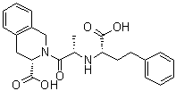 structure of CAS# 82768-85-2, Quinaprilat