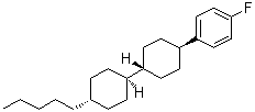 CAS 登录号：82832-29-9, 1-氟-4-[(反式,反式)-4'-戊基[1,1'-联环己烷]-4-基]苯