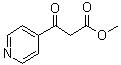 structure of CAS# 829-45-8, Methyl 3-oxo-3-(4-pyridinyl)propanoate