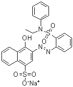 酸性橙 159分子结构 (CAS 82944-40-9)