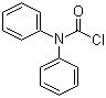 structure of CAS# 83-01-2, Diphenylcarbamyl chloride