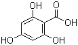 2,4,6-三羟基苯甲酸分子结构 (CAS 83-30-7)