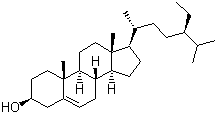 beta-谷甾醇分子结构 (CAS 83-46-5)