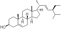 structure of CAS# 83-48-7, Stigmasterol