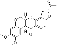 structure of CAS# 83-79-4, Rotenone