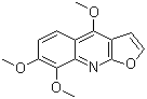 茵芋碱分子结构 (CAS 83-95-4)
