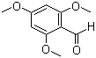 structure of CAS# 830-79-5, 2,4,6-Trimethoxybenzaldehyde