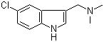 5-氯芦竹碱分子结构 (CAS 830-94-4)