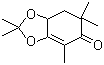 CAS # 83020-74-0, 7,7a-Dihydro-2,2,4,6,6-pentamethyl-1,3-benzodioxol-5(6H)-one
