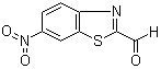 structure of CAS# 831-44-7, 6-Nitrobenzothiazole-2-carbaldehyde