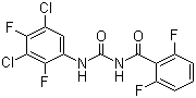 structure of CAS# 83121-18-0, 氟苯脲