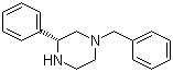 (R)-1-苄基-3-苯基哌嗪分子结构 (CAS 832155-10-9)