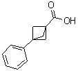 3-苯基双环[1.1.1]戊烷-1-羧酸分子结构 (CAS 83249-04-1)