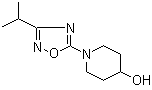 CAS 登录号：832714-37-1, 1-(3-异丙基-[1,2,4]恶二唑-5-基)哌啶-4-醇