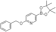 structure of CAS# 832735-54-3, 2-苄氧基吡啶-5-硼酸频哪醇酯