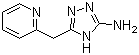 CAS # 83417-24-7, 5-(Pyridin-2-ylmethyl)-4H-1,2,4-triazol-3-amine