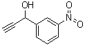 structure of CAS# 83494-25-1, alpha-Ethynyl-3-nitrobenzenemethanol