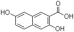 3,7-Dihydroxy-2-naphthoic acid molecular structure (CAS 83511-07-3)