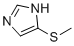 4-(Methylthio)-1H-imidazole molecular structure (CAS 83553-60-0)