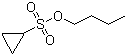 structure of CAS# 83635-12-5, Butyl cyclopropanesulfonate