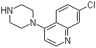7-Chloro-4-piperazinoquinoline molecular structure (CAS 837-52-5)