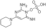 structure of CAS# 83701-22-8, Minoxidil sulphate