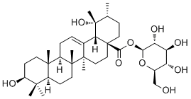 CAS # 83725-24-0, Pomolic acid 28-O-beta-D-glucopyranosyl ester