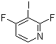 structure of CAS# 837364-88-2, 2,4-Difluoro-3-iodopyridine