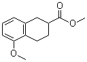 Methyl 5-methoxy-1,2,3,4-tetrahydronaphthalene-2-carboxylate molecular structure (CAS 83781-71-9)