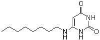 6-(Octylamino)-2,4(1H,3H)-pyrimidinedione molecular structure (CAS 83797-69-7)
