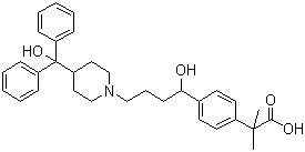 structure of CAS# 83799-24-0, Fexofenadine