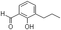 3-丙基水杨醛分子结构 (CAS 83816-53-9)