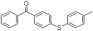 structure of CAS# 83846-85-9, 4-(4-Methylphenylthio)benzophenone