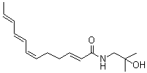 Hydroxy-alpha-sanshool molecular structure (CAS 83883-10-7)