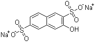 CAS 登录号：83949-45-5, 2-萘酚-3,7-二磺酸钠