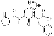 CAS 登录号：83960-34-3, L-脯氨酰-L-组氨酰-L-苯丙氨酸