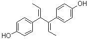 structure of CAS# 84-17-3, 3,4-Bis(p-hydroxyphenyl)-2,4-hexadiene