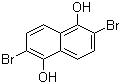 2,6-二溴萘-1,5-二醇分子结构 (CAS 84-59-3)