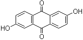 2,6-二羟基-9,10-蒽二酮分子结构 (CAS 84-60-6)