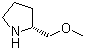 structure of CAS# 84025-81-0, (R)-2-(Methoxymethyl)pyrrolidine