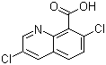 Quinclorac molecular structure (CAS 84087-01-4)