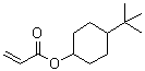 4-叔丁基环己基丙烯酸酯分子结构 (CAS 84100-23-2)
