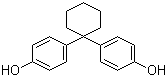 1,1'-双(4-羟基苯基)环己烷分子结构 (CAS 843-55-0)
