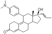 structure of CAS# 84371-65-3, Mifepristone
