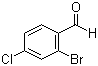 2-Bromo-4-chlorobenzaldehyde molecular structure (CAS 84459-33-6)