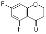 5,7-Difluorochroman-4-one molecular structure (CAS 844648-22-2)